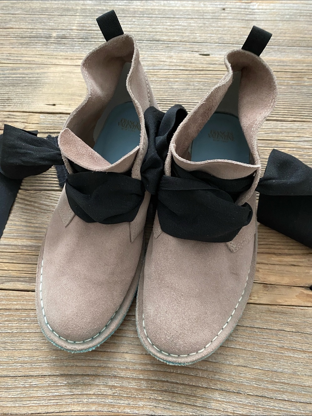Frances Valentine Trip Crosta Boots. Sand. - Picture 5 of 10